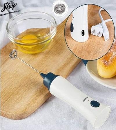 2025_10_06_5026c7b75850cd132d22a197b24ca9fa Rechargeable Electric Milk Frother Handheld Coffee Whisk - Image 1